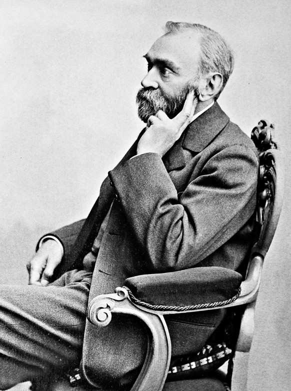 Der schwedische Chemiker Alfred Nobel (1833–1896) ist der Erfinder des Dynamits sowie Stifter und Namensgeber des Nobelpreises. Insgesamt wurden ihm 355 Patente erteilt.