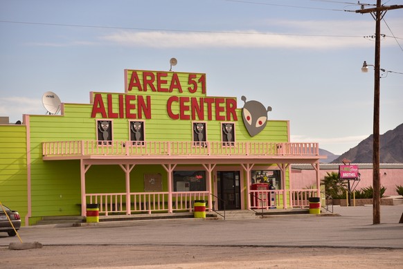 Alien Center, amargosa Valley, Nevada, USA
