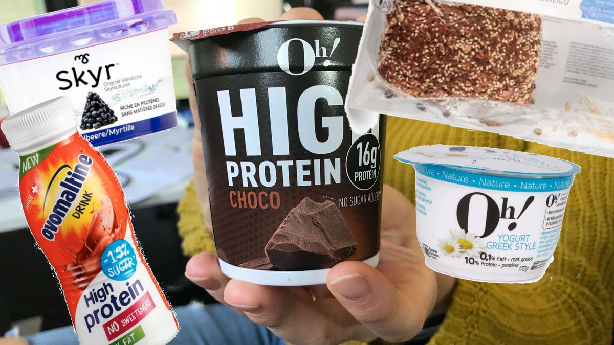 Protein Migros Und Coop Fuhren Neue Produkte Mit Hohem Eiweiss Gehalt Ein Watson