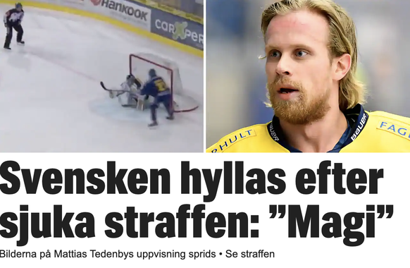 «Magie! Schwede wird nach krankem Penalty gefeiert»