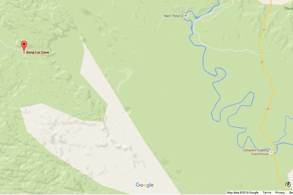Von der Kong-Lor-Höhle nach Thalang: Im Lonely Planet ist die Strecke nicht erwähnt, auf Google Maps keine Strasse zu finden.