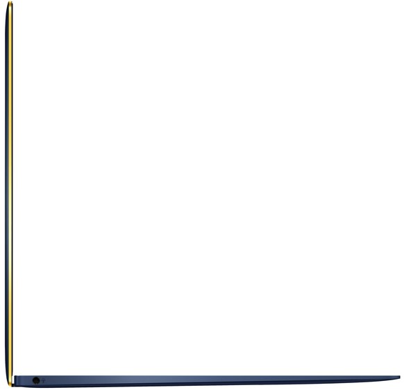Asus Zenbook 3:&nbsp;11,9 Millimeter an der dicksten Stelle und 3,6 mm an der dünnsten.