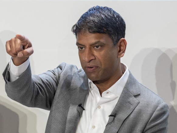 Novartis-CEO Vas Narasimhan kann sich über eine kräftige Aufbesserung seines Jahreslohns auf über 10 Millionen freuen. (Archiv)