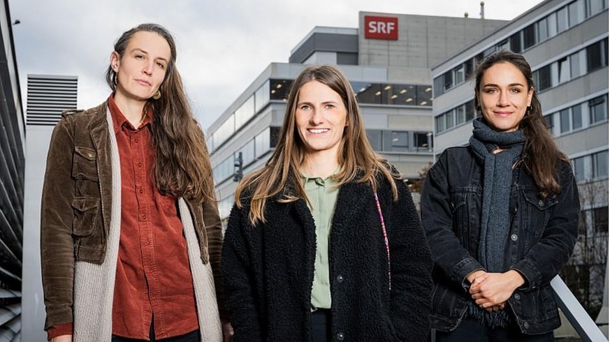 Sie sind die Journalistinnen des Jahres 2020 (v.l.): Nicole Vögele, Fiona Endres und Anielle Peterhans.