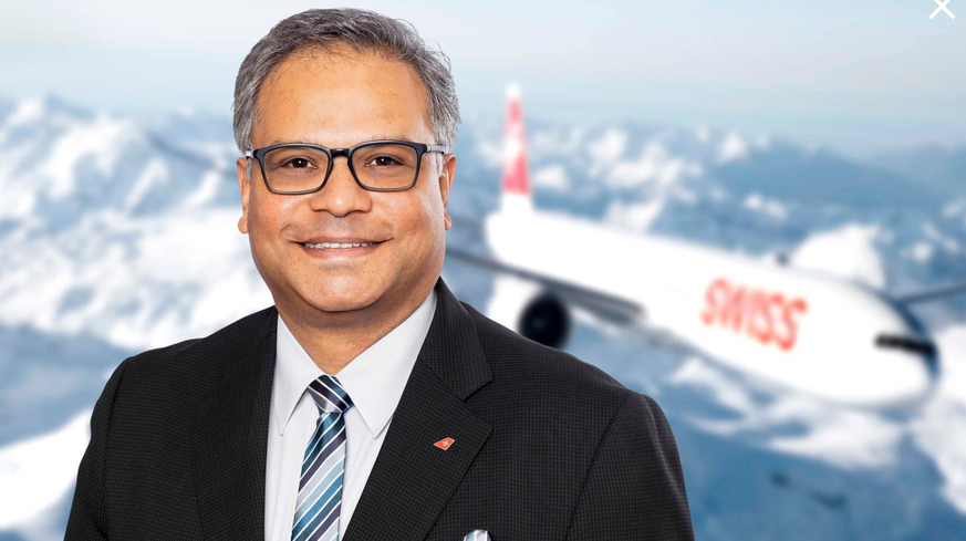 Ashwin Bhat (51): «Der letzte Flug mit Masken war vor etwa zwei Wochen.» Swiss Cargo