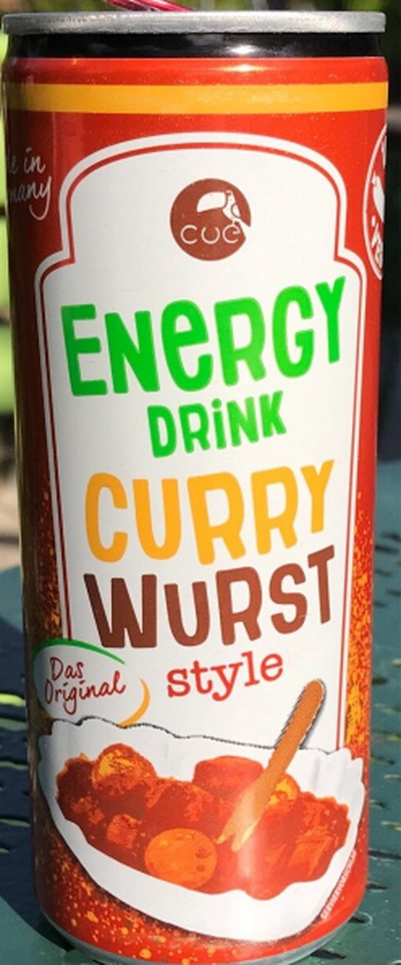 Energy Drink Curry-Wurst-Style von CUE.