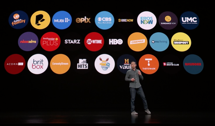 Apple kooperiert mit zahlreichen US-Inhalteproduzenten.