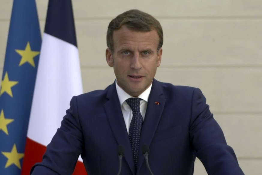 SCREENSHOT - Emmanuel Macron, Pr