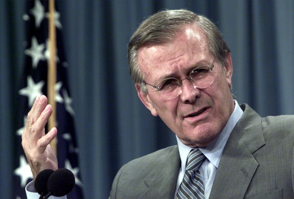 Der ehemalige Pentagon-Chef Donald Rumsfeld.