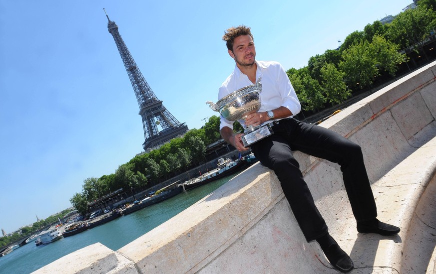 Shooting Stanislas Wawrinka (Sui) at the eiffel tower TENNIS : Tournoi de Roland Garros 2015 - 08/06/2015 TennisMagazinePUBLICATIONxNOTxINxFRAxITAxBEL

Shooting Stanislas Wawrinka SUI AT The Eiffel  ...