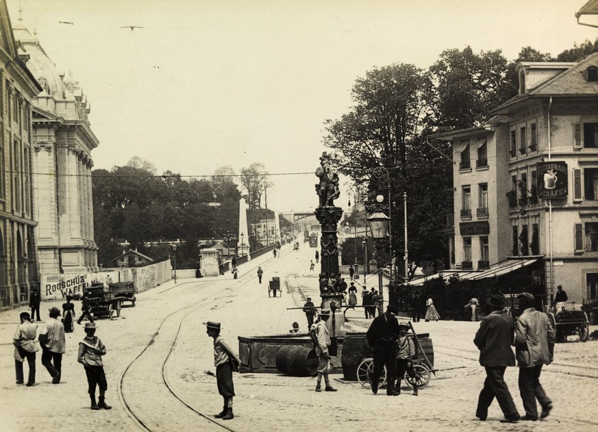 1895: Kornhausbrücke.&nbsp;