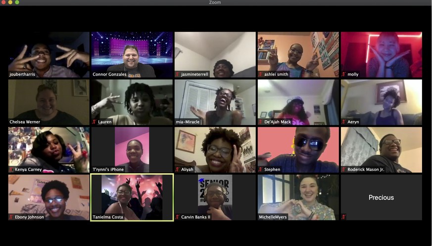 This photo shows high school seniors who attended a virtual prom via Zoom on April 16 hosted by the Baton Rouge Youth Coalition. With the Class of 2020 missing out on so many traditions due to the cor ...