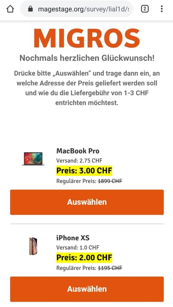 Ein MacBook Pro für 3 Franken? 🤔