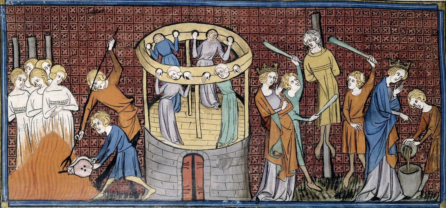 Hexenverbrennungen, 14. Jahrhundert.