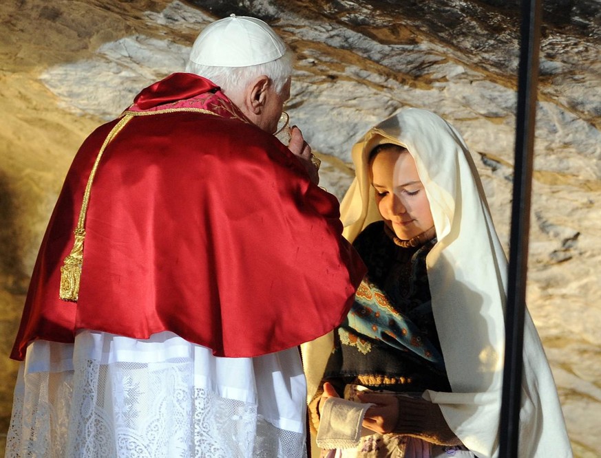 Vor dem Papst zu Gott zu beten, ist ein besonderes religiöses Erlebnis.
