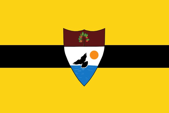 Flagge von Liberland
Von Elevatorrailfan - Eigenes Werk, CC BY-SA 4.0, https://commons.wikimedia.org/w/index.php?curid=41460793