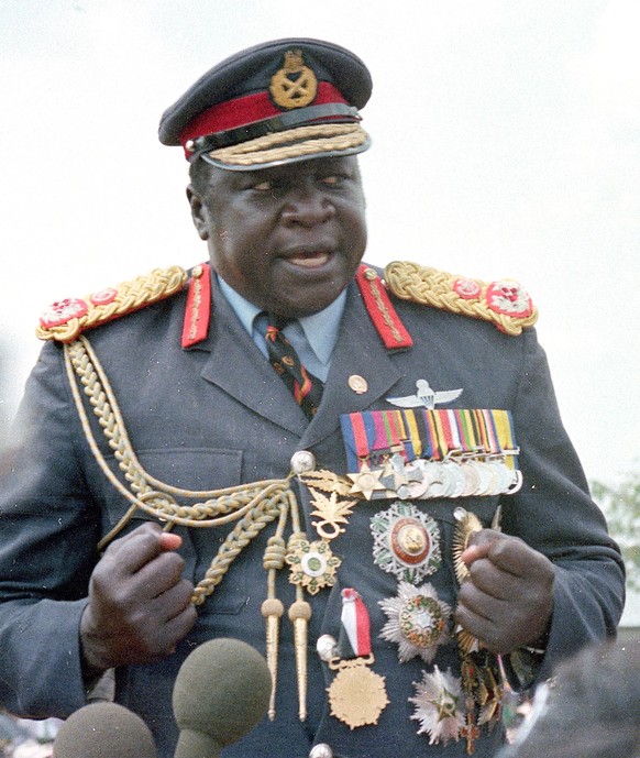 Idi Amin Dada, einer der brutalsten Diktatoren Afrikas.&nbsp;