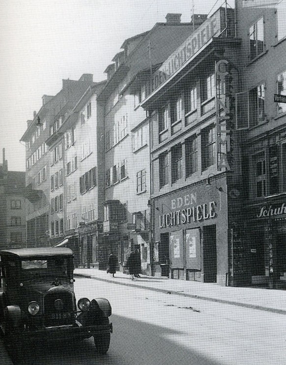 Der Rennweg anno 1930.