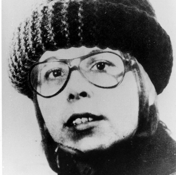 Inge Viett in einem Fahndungsfoto von 1979.