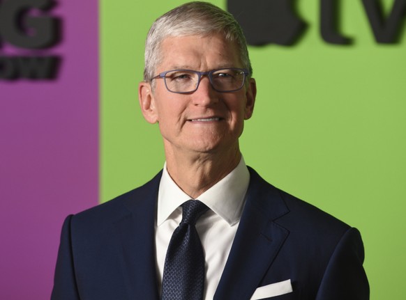 Apple-Chef Tim Cook verdiente 2019 rund einen Viertel weniger als im Vorjahr. (Archivbild)