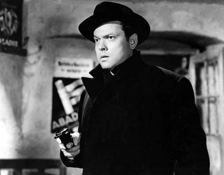 In this image released Monday May 18, 2015 by Rialto Pictures/Studiocanal, Orson Welles portrays Harry Lime in a scene from &quot;The Third Man.&quot; At the 68th Cannes international film festival &# ...