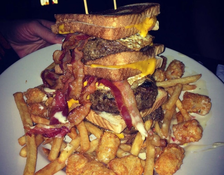 Georgia: Quadruple Coronary Bypass Burger, The Vortex Bar &amp; Grill (Atlanta)
If the name didn&#039;t make it clear, this is a dish with which you should proceed with caution. Known for its burgers, ...