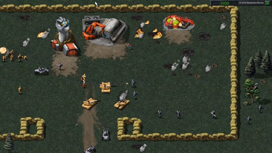 Ein Screenshot aus der Remastered-Version von «Command &amp; Conquer»