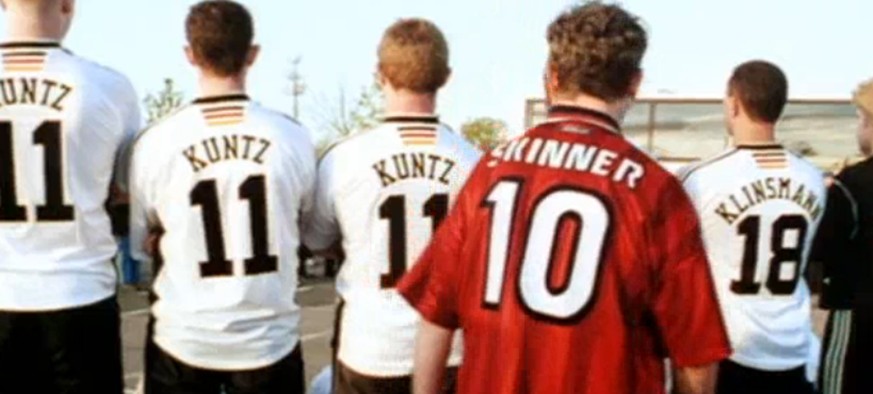 Kuntz Klinsmann Skinner Three Lions Football&#039;s Coming Home