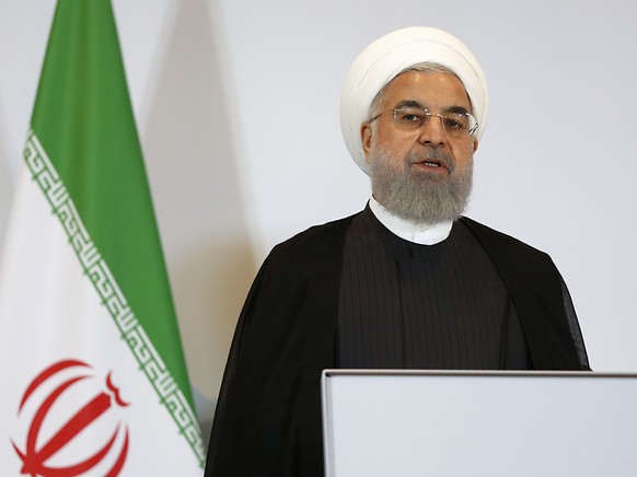 Der iranische Präsident Hassan Ruhani hat am Dienstag in einem Fernsehinterview in den USA zahlreiche Anschuldigungen gegen sein Land zurückgewiesen. (Archivbild)