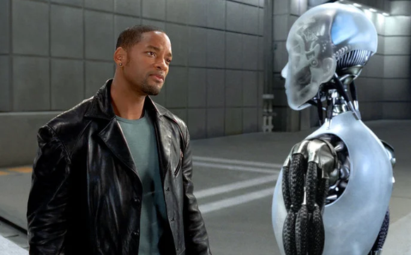 I, Robot mit Will Smith in der Hauptrolle.
