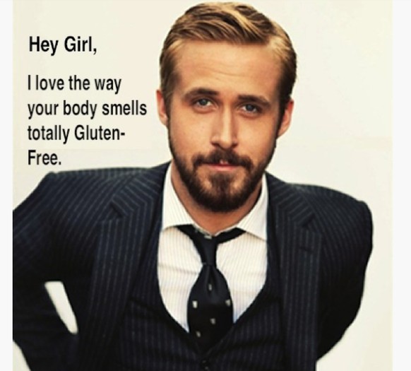 Keiner flirtet so schön glutenfrei wie Ryan Gosling. Allerdings ist seine Allergie eine reine Erfindung von lustigen Menschen im Internet.