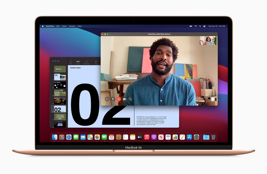 Macbook Air (2020) mit Apples M1-Chip