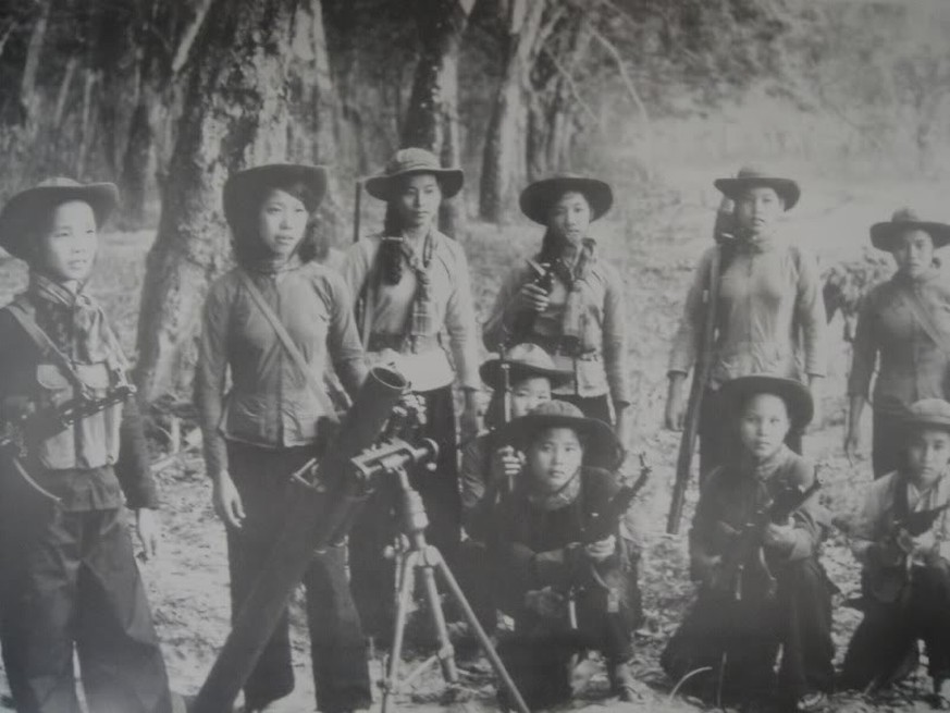Vietcong-Kämpferinnen.