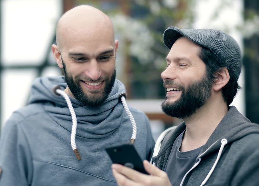 Die Shiftphone-Erfinder: Samuel (links) und Carsten Waldeck.