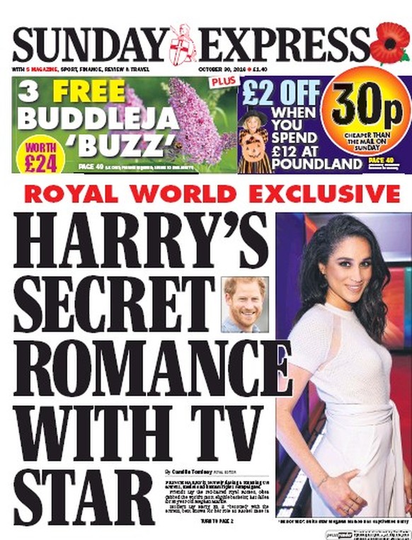 «Harrys geheime Romanze mit TV-Star.»