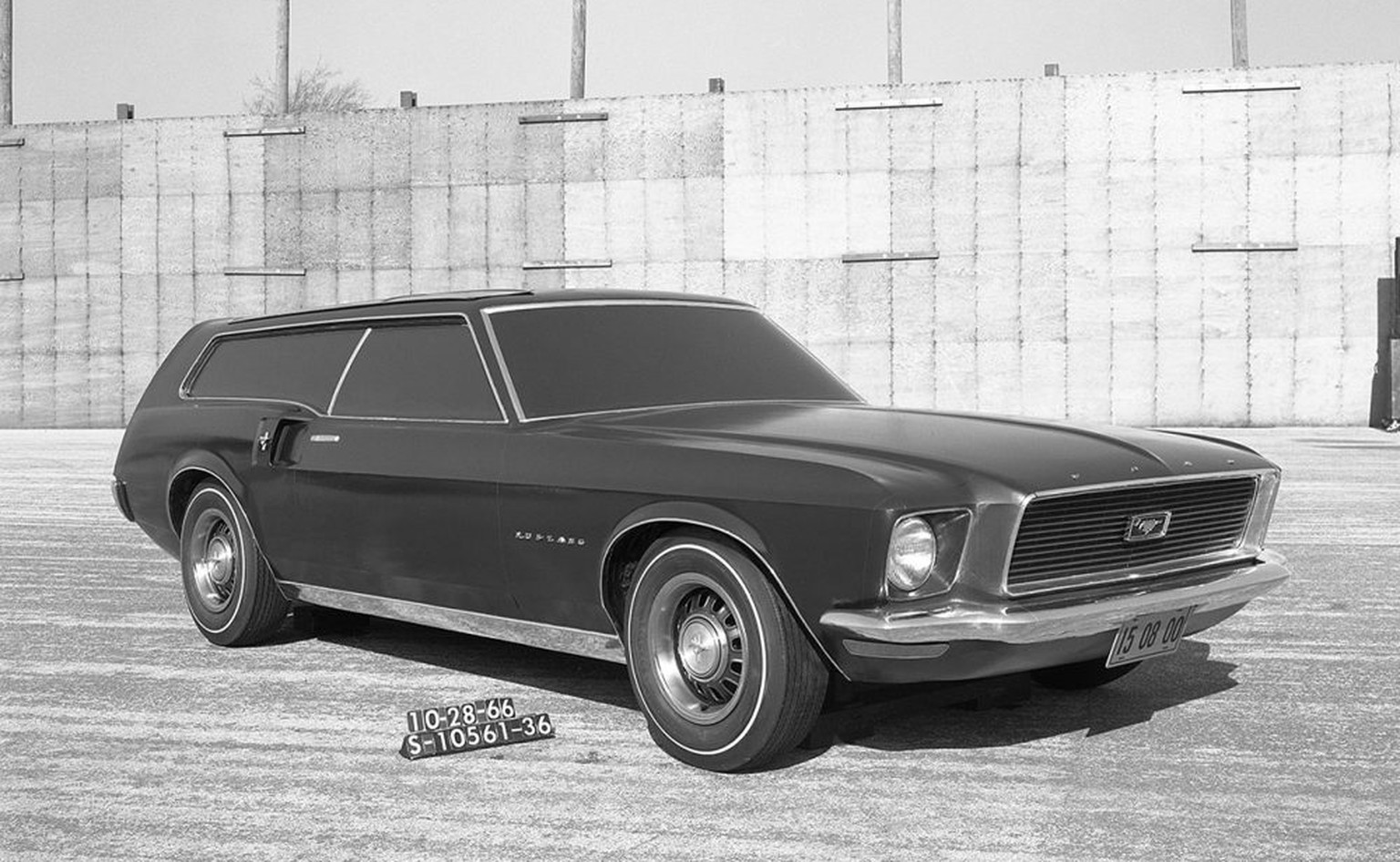 Ford Mustang Shooting Brake Prototyp 1966 auto retro https://petrolicious.com/articles/the-mustang-shooting-brake-that-never-was