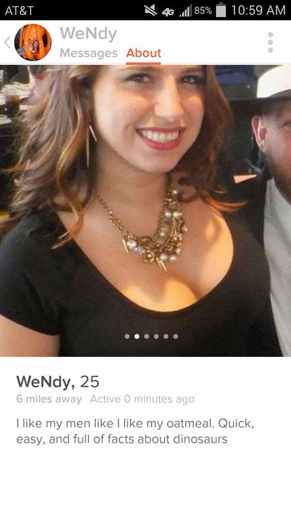 Lustige Tinder Profile