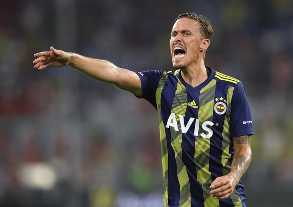 epa07749120 Fenerbahce&#039;s Max Kruse reacts during the Audi Cup soccer semi final match between FC Bayern Munich and Fenerbahce Istanbul in Munich, Germany, 30 August 2019. EPA/RONALD WITTEK