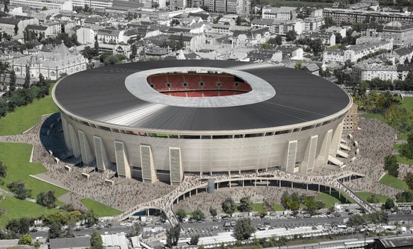 Das neue ungarische Nationalstadion wird der neuste Schrei sein, ...