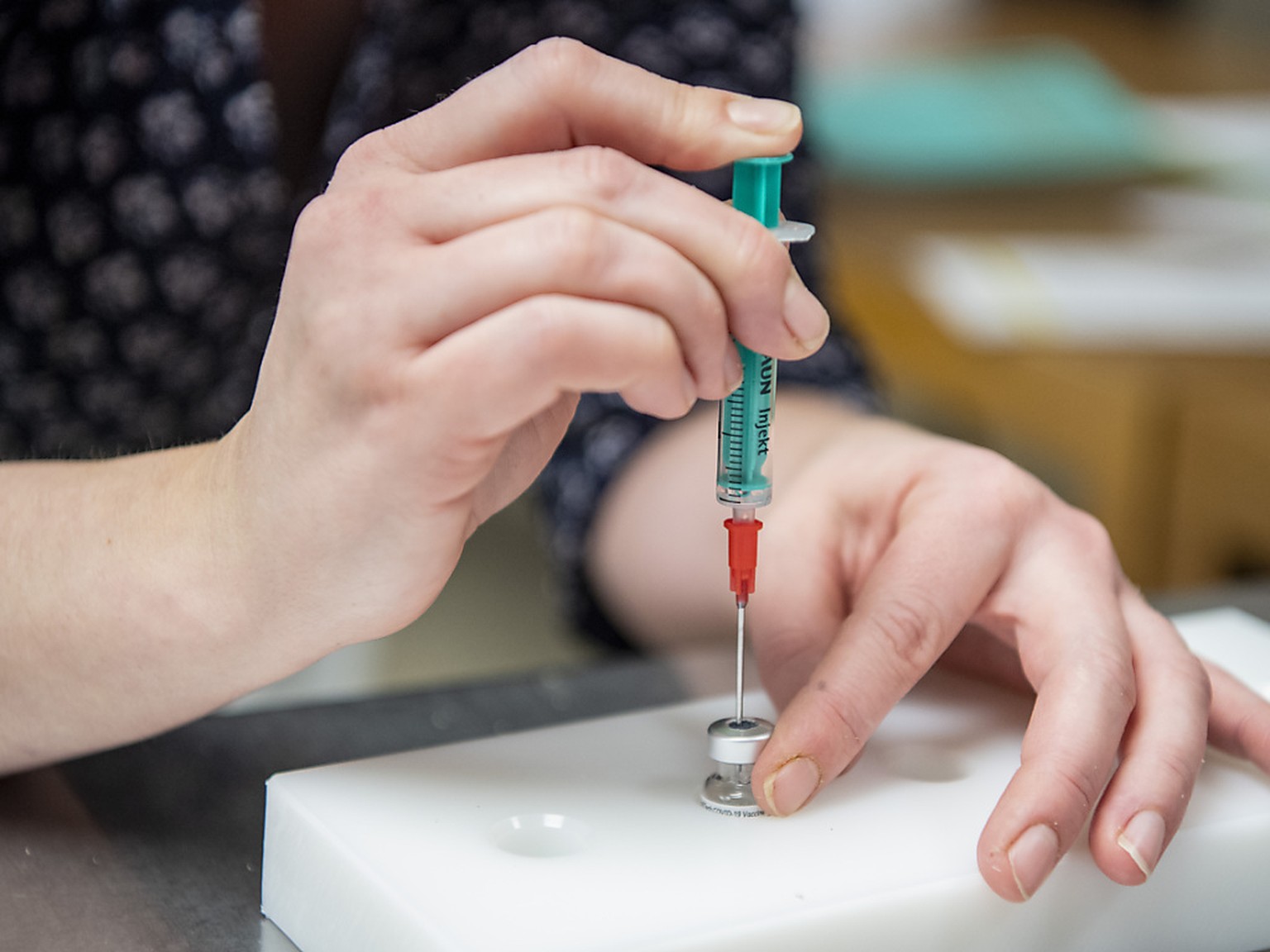 Die nationale Impfstrategie gegen das Coronavirus sieht vor, dass zuerst besonders gef