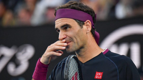 Australian Open 2020 - Roger Federer - Suisse TENNIS - Australian Open 2020 - 23/01/2020 ChrysleneCaillaud/Panoramic PUBLICATIONxNOTxINxFRAxITAxBEL