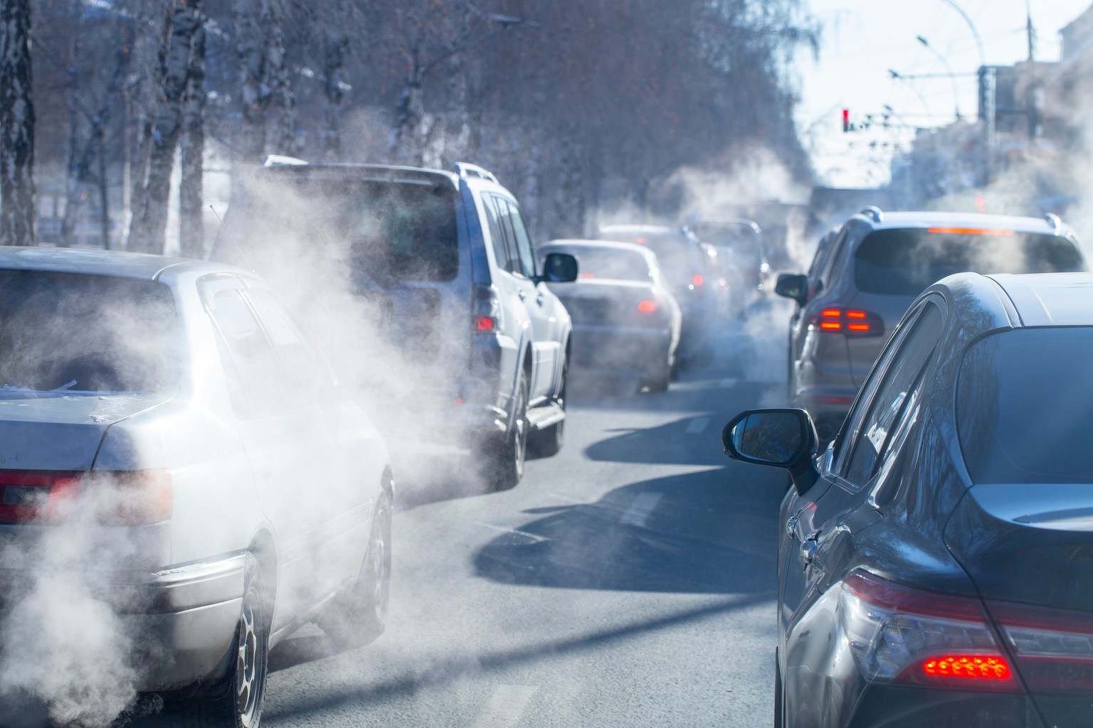 Im Winter ist die Luft durch Feinstoffpartikel an vielen Orten belasteter.