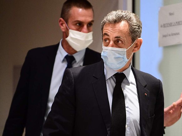 Nicolas Sarkozy (r), ehemaliger Pr