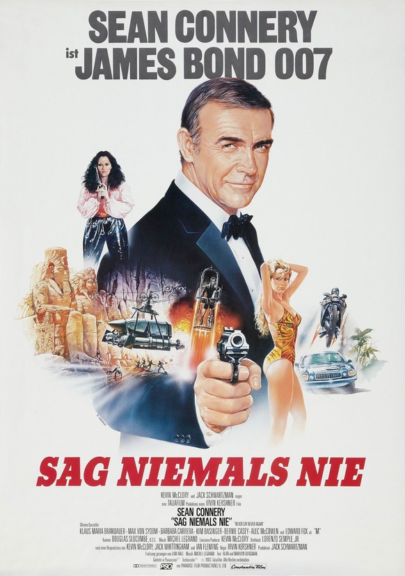 James Bond - Sag niemals nie - Meistgezeigte Filme im Schweizer Fernsehen