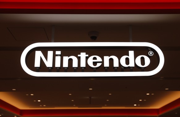 In this Jan. 23, 2020, photo, a Nintendo sign is seen at the company&#039;s official store in the Shibuya district of Tokyo, Thursday, Jan. 23, 2020. Japanese video-game maker Nintendo Co. has scored  ...