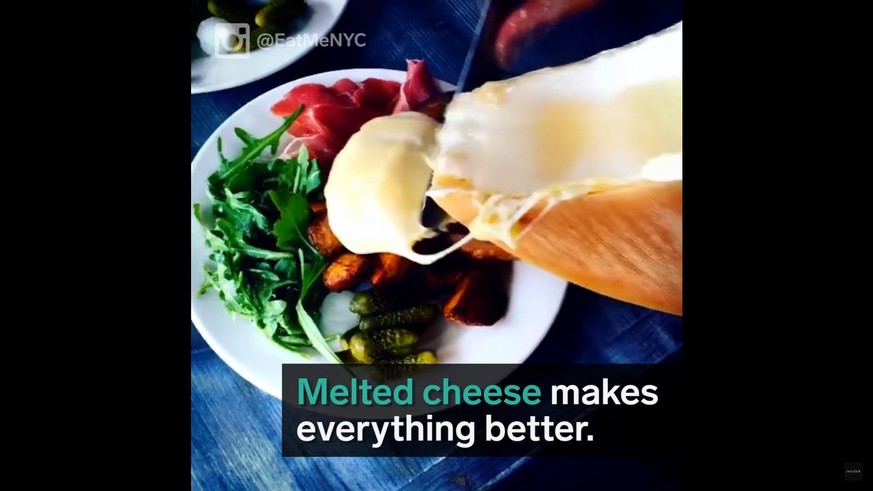 «Geschmolzener Käse macht alles besser», heisst es im Video über das New Yorker Restaurant (siehe unten).&nbsp;
