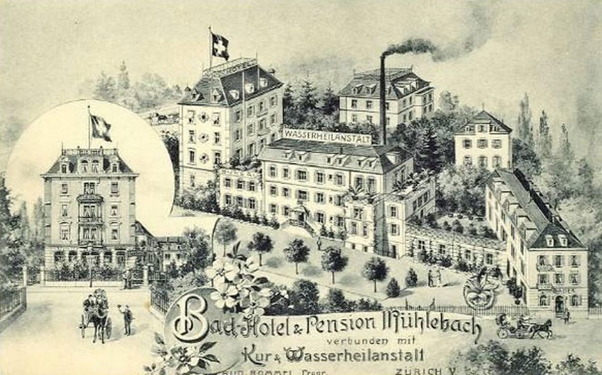Mühlebachstrasse 70 anno 1896.