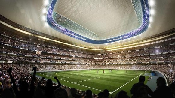 Das Estadio Bernabeu soll nach dem Umbau das «schönste, modernste und beste Stadion der Welt» sein.