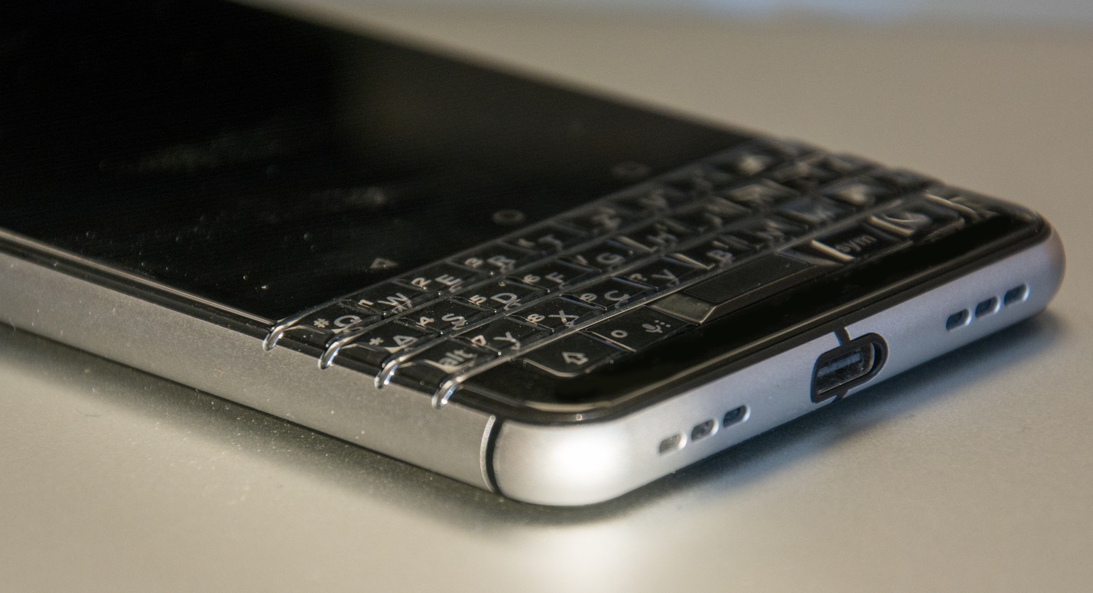 Das neue Blackberry KEYOne.