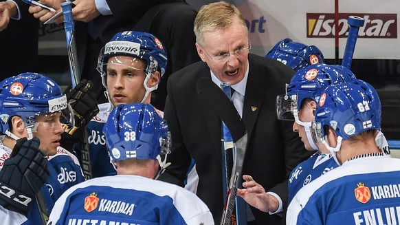 Kari Jalonen trainiert auch noch die finnische Hockey-Nationalmannschaft.